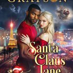 Man & Woman in front of a Las Vegas skyline, advertising Santa Claus Lane by Kristine Grayson